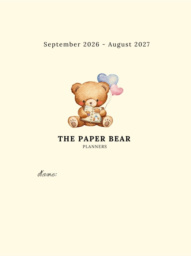 Planner Bundle 2026-2027